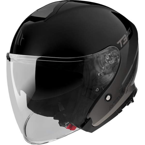 Open face helmet MT THUNDER 3 SV JET XPERT C2 gey S