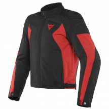 DAINESE Textile jacket MISTICA black/red 48