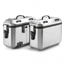 GIVI Side cases DLM36APACK2 silver 2x36L