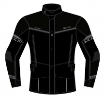 SECA Текстильная куртка COMPASS черная S