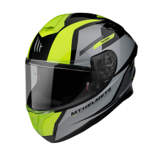 MT Full-face helmet TARGO PRO SOUND A3 yellow S