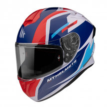 MT Full-face helmet TARGO PRO SOUND D15 red/blue S