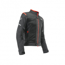 ACERBIS Текстильная куртка CE RAMSEY VENTED черная/красая S