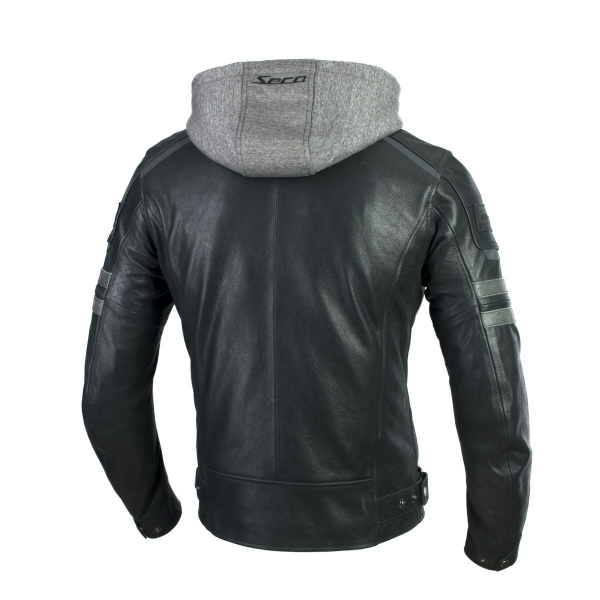 SECA Кожаная куртка HORNET черная 52