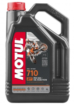 MOTUL Моторное масло Pre-mix/Oil Injection FD Ester 710 2T 4L