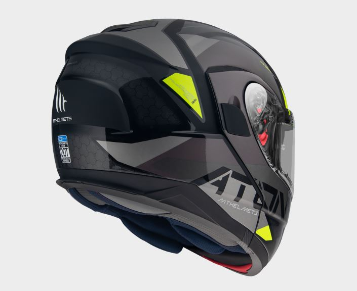 MT Шлем модуляр ATOM SV W17 B2 серый S