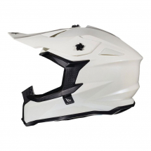 MT Шлем кроссовый MX802 FALCON SOLID A0 белый L