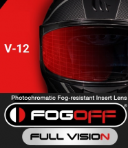 Противозапотевающая пленка на шлем FOG002 MT-V-12 Photochromatic