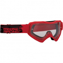 MOOSE MX Goggles Qualifier Agroid red