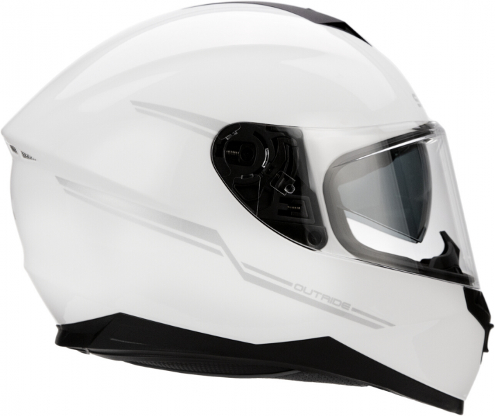 SENA Full-face helmet OUTRIDE white L