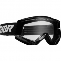 THOR Кроссовые очки Combat Racer черные/белые