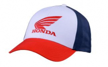 KENNY Cepure HONDA RACING sarkana/zila/balta