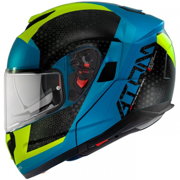 MT Flip-up helmet ATOM SV ADVENTURE A7 blue S