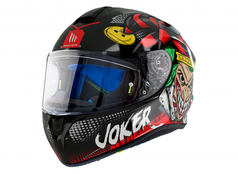 MT Full-face helmet TARGO JOKER A1 black XS