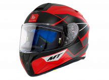 MT Full-face helmet TARGO PODIUM D5 red matt XS
