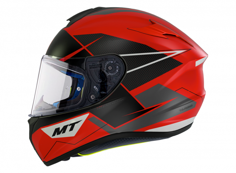 MT Full-face helmet TARGO PODIUM D5 red matt XXL