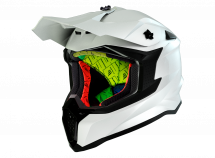MT Off-road helmet FALCON THR B0 white M