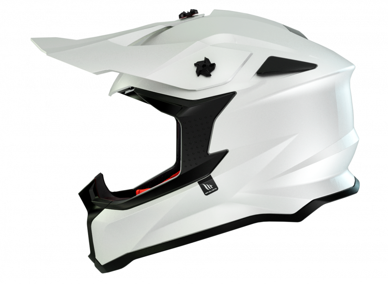 MT Off-road helmet FALCON THR B0 white M