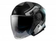 MT Open face helmet THUNDER 3 SV JET SILTON B2 gray matt S
