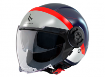 MT Open face helmet VIALE SV 68 UNIT D7 blue matt XS