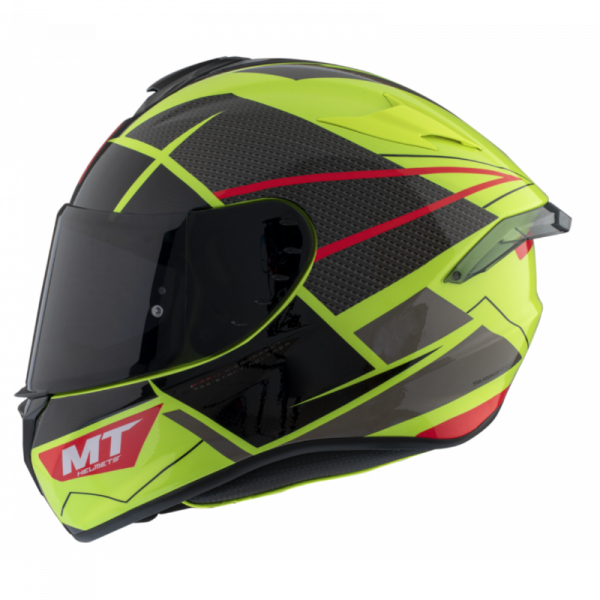 MT Full-face helmet TARGO PRO PODIUM D1 black/yellow L