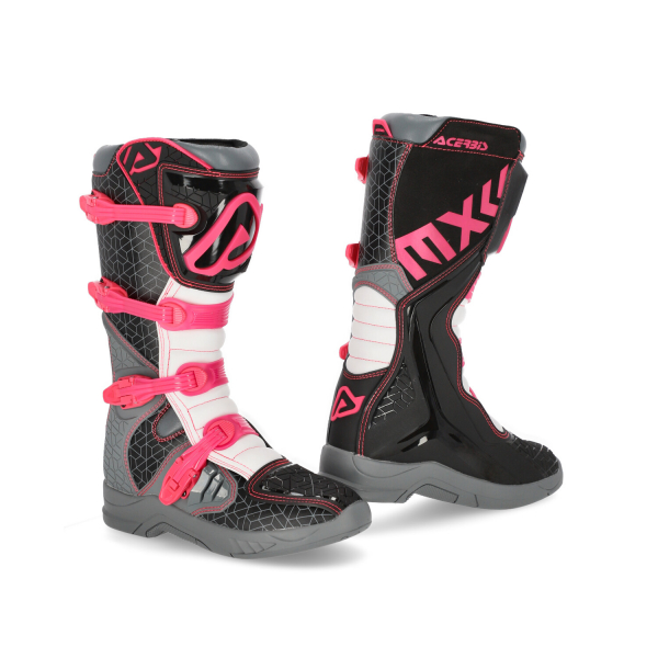 ACERBIS Off-road boots X-TEAM black/pink 41