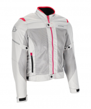 ACERBIS Textile jacket RAMSEY MY VENTED 2.0 LADY gray/pink XS