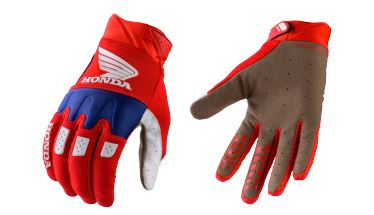 KENNY Кроссовые перчатки HONDA MX красные/синие L