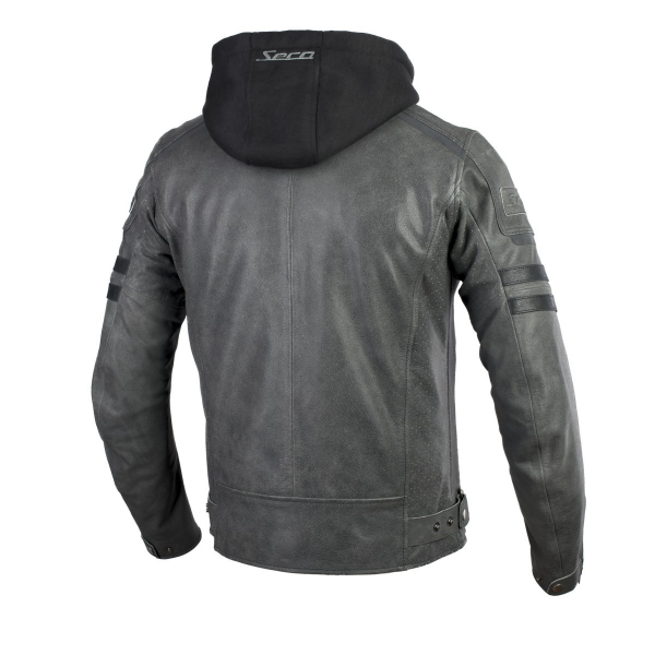 SECA Leather jacket HORNET 2 gray 52