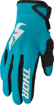 THOR Off-road gloves WOMEN`S SECTOR black/blue S