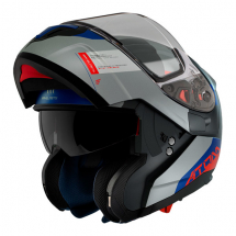 MT Flip-up helmet ATOM SV GOREX C12 gray matt S