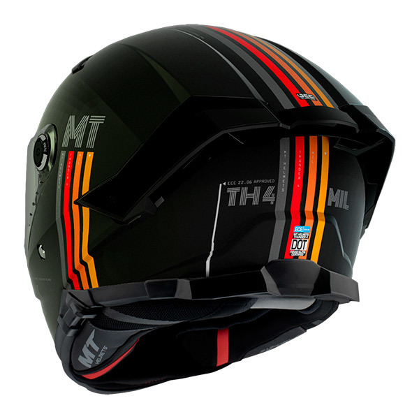 MT Full-face helmet THUNDER 4 MIL A11 black matt M