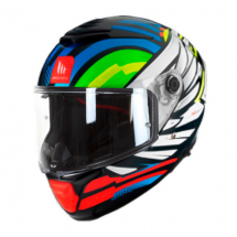 MT Full-face helmet THUNDER 4 DRAX B7 blue L