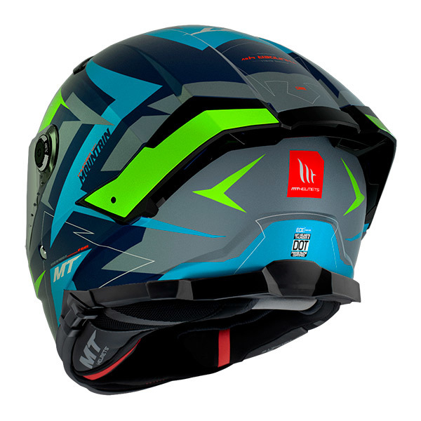 MT Full-face helmet THUNDER 4 MOUNTAIN C7 blue matt M
