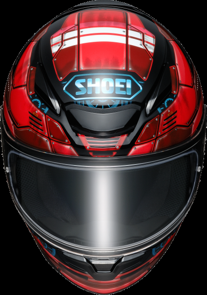 SHOEI Full-face helmet NXR2 FORTRESS TC-1 red/black XXL