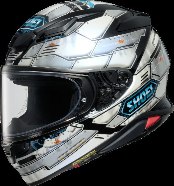 SHOEI Full-face helmet NXR2 FORTRESS TC-6 grey/blue S