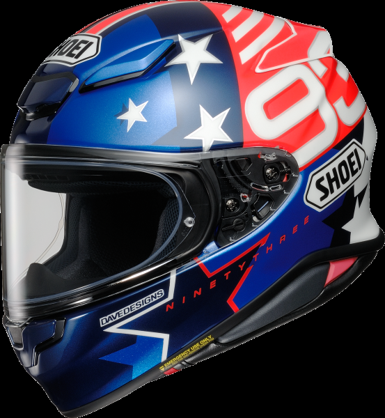 SHOEI Full-face helmet NXR2 MARQUEZ AMERICAN Spt. TC-10 red/blue S