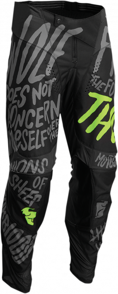 THOR Offroad pants YOUTH PULSE COUNTING SHEEP black/yellow 24