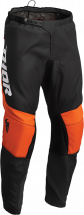 THOR Offroad pants YOUTH SECTOR CHEV black/orange 24