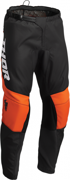 THOR Offroad pants YOUTH SECTOR CHEV black/orange 24