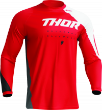 THOR Jersey YOUTH SECTOR EDGE red/white L