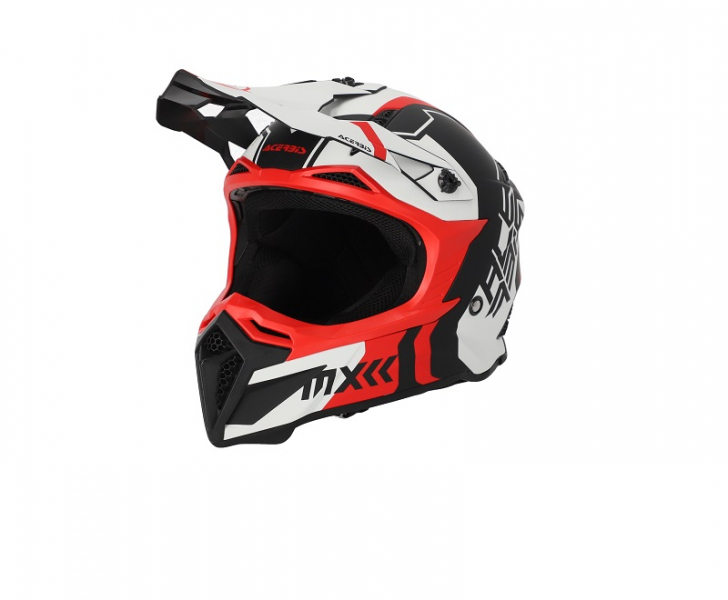 ACERBIS Off-road helmet PROFILE 5 white/red M