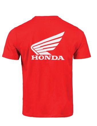 KENNY T-shirt CORE HONDA red XXL