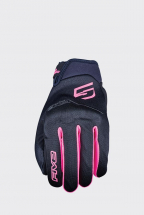 FIVE-GLOVES Moto gloves GLOBE EVO WOMAN black/pink L