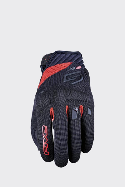 FIVE-GLOVES Moto gloves RS3 EVO black/red XXXL
