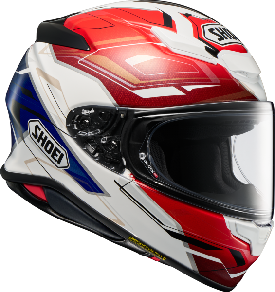 SHOEI Full-face helmet NXR2 CAPRICCIO TC-10 red/blue/white XXS
