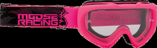 MOOSE MX Googles Qualifier Agroid YOUTH pink