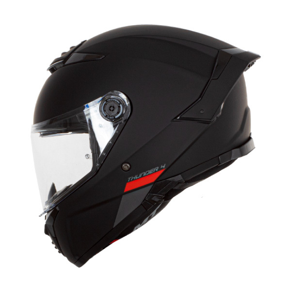 MT Full-face helmet THUNDER 4 SV SOLID A1 black matt S