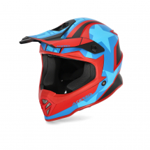 ACERBIS Off-road helmet STEEL KID red/blue (51-52 cm) YL