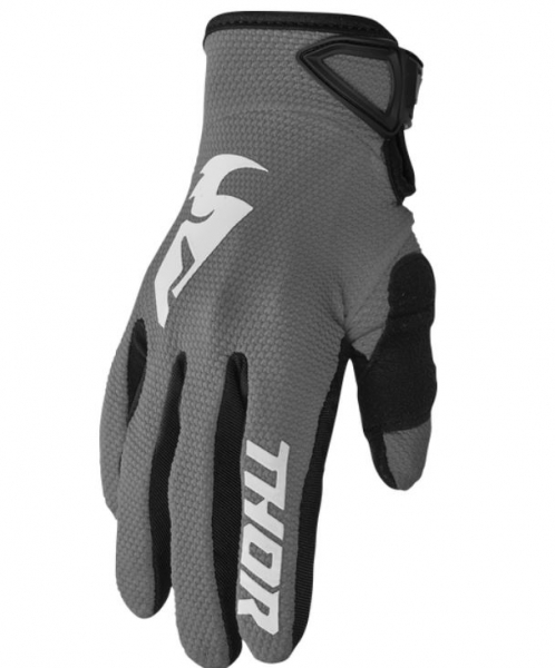 THOR Off-road gloves YOUTH SECTOR gray S